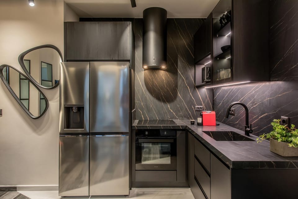 Kitchen or kitchenette, dishwasher, minibar, oven, pet friendly, stove