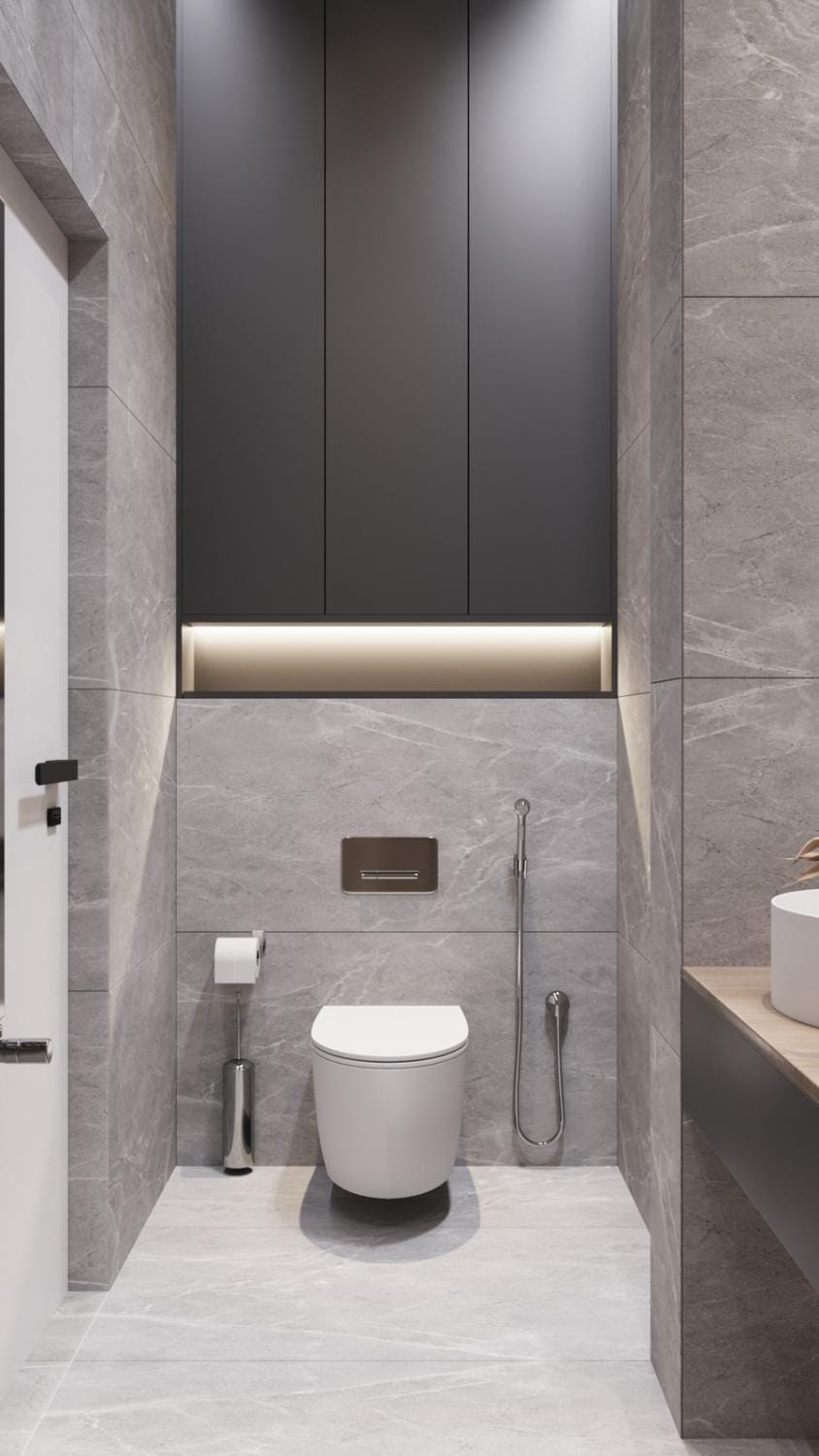 Shower, Toilet