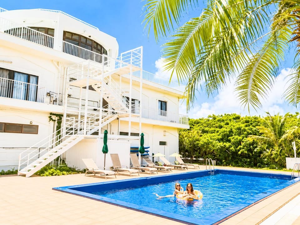 Property building, Pool view, Swimming pool
