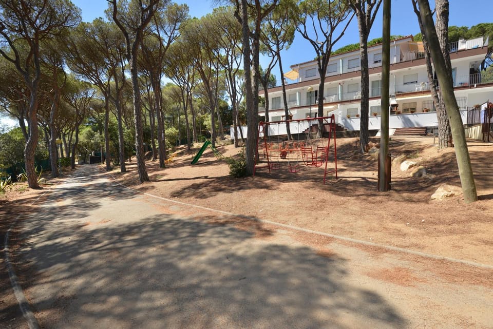 Property building, Day, Natural landscape, Children play ground