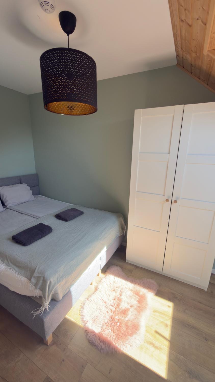 Bed, Photo of the whole room, Bedroom, wardrobe