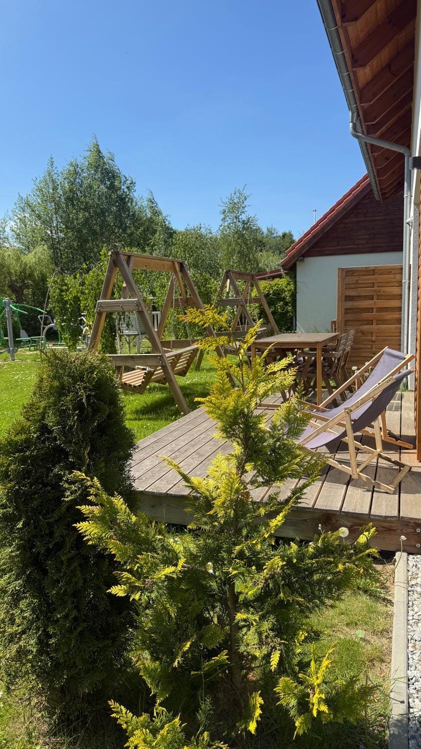 Spring, Day, Garden, Garden view