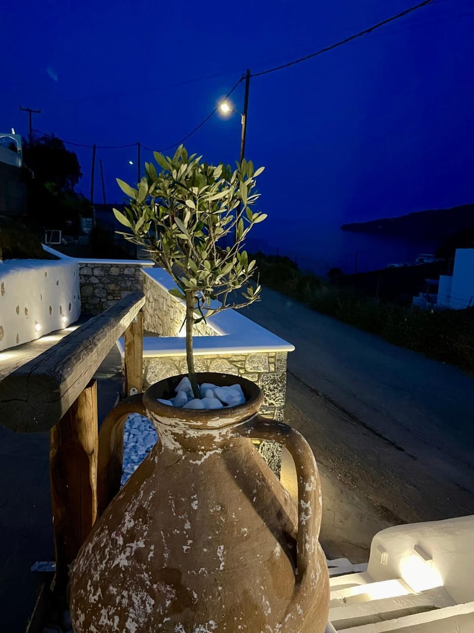 Night, View (from property/room), Balcony/Terrace