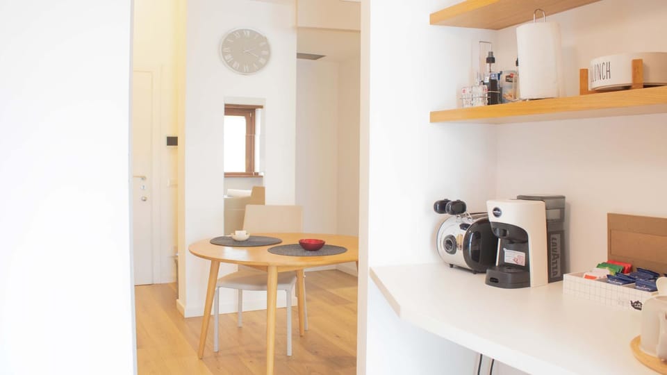 Living room, kitchen