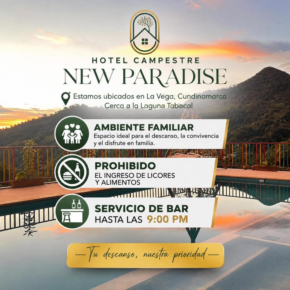 New Paradise Nueva Sede - La Vega Cundinamarca -Avistamiento de aves Country House in Villeta