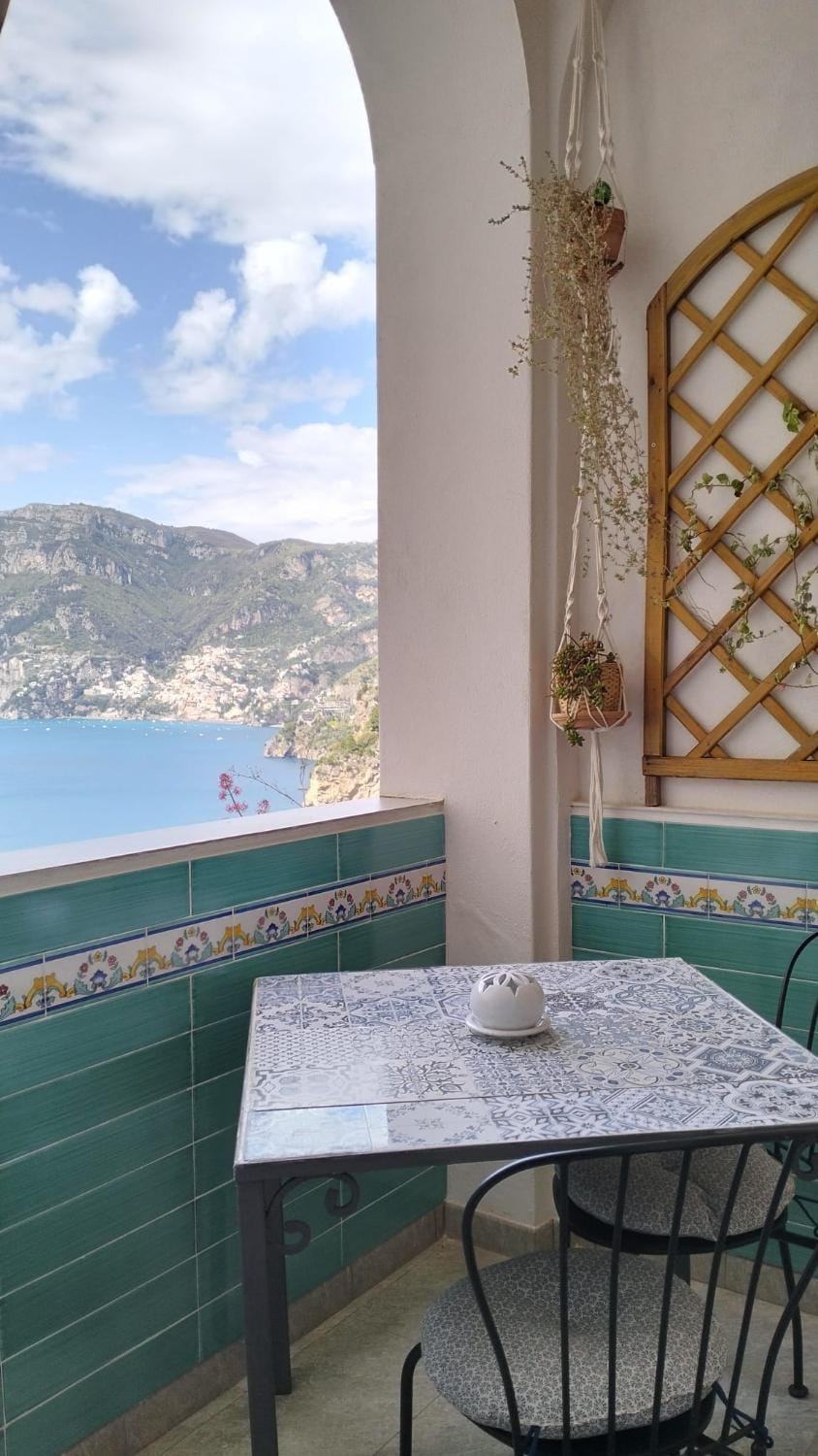 Patio, Seating area, Sea view