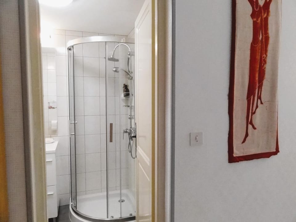 Shower, Toilet, Bathroom, Bedroom, safe, towels, wardrobe