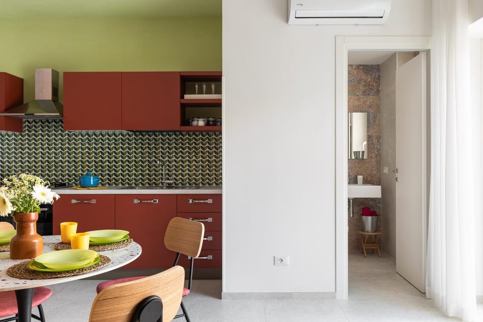 Living room, air conditioner