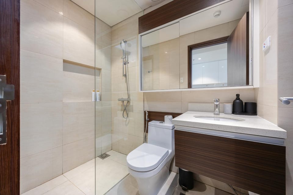 Shower, Bathroom, towels