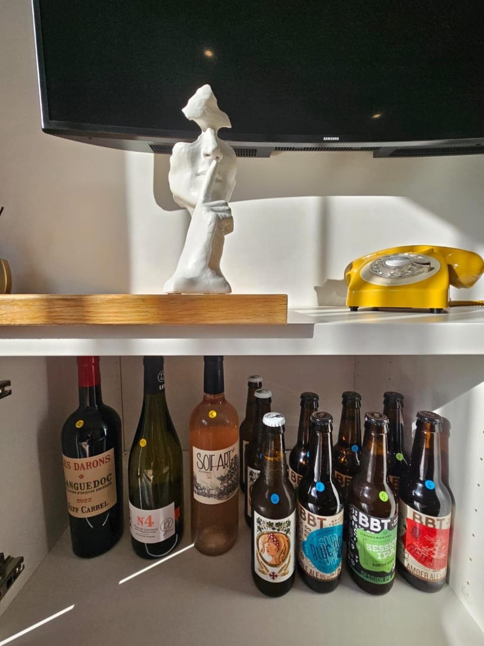 Drinks, minibar