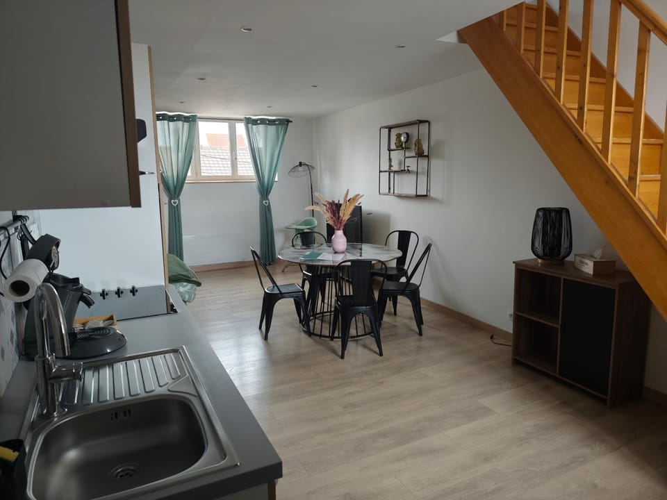 Eurotunnel - Commerce - Famille & Pro 2ch 5 p Apartment in Calais