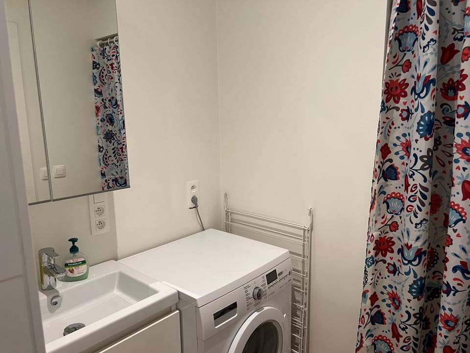 Shower, Bathroom, washing machine