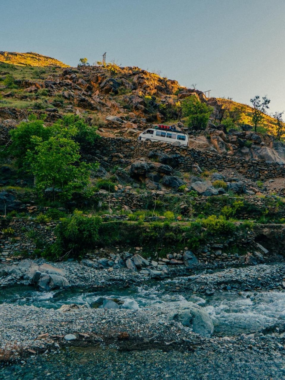 Natural landscape, Mountain view, River view