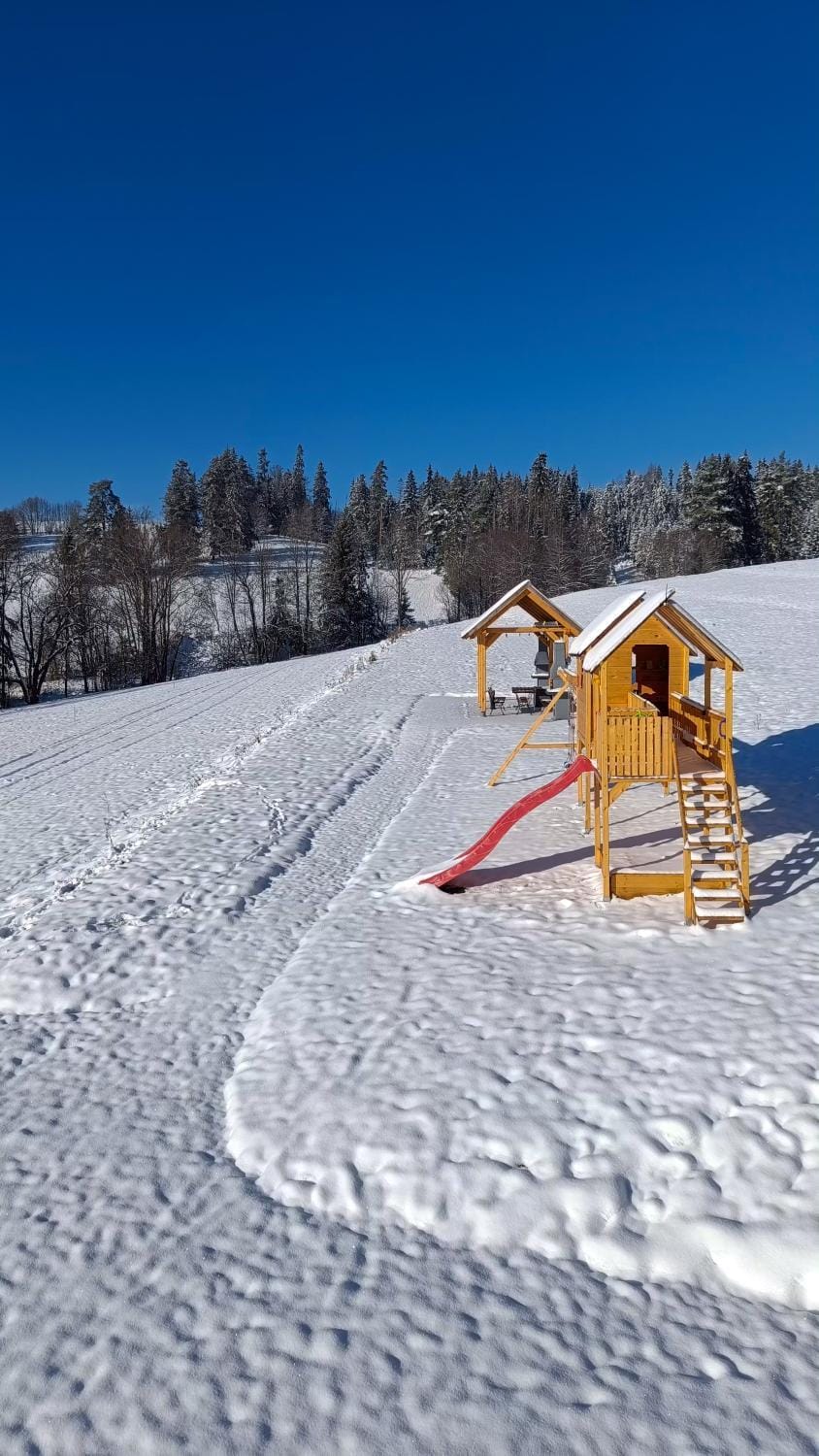 Day, Natural landscape, Winter, BBQ facilities, Children play ground