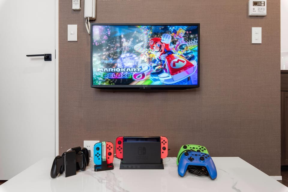 #3南海なんば駅より徒歩８分/Wi-Fiあり/Nintendo Switchあり/４ベッド Apartment in Osaka