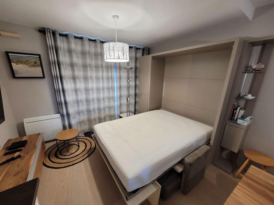 Studio avec Balcon, Parking Privatif et Wi-Fi à Wimereux - FR-1-675-20 Apartment in Wimereux