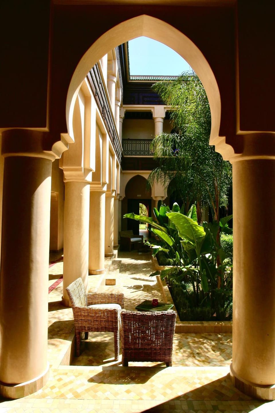 Property building, Patio