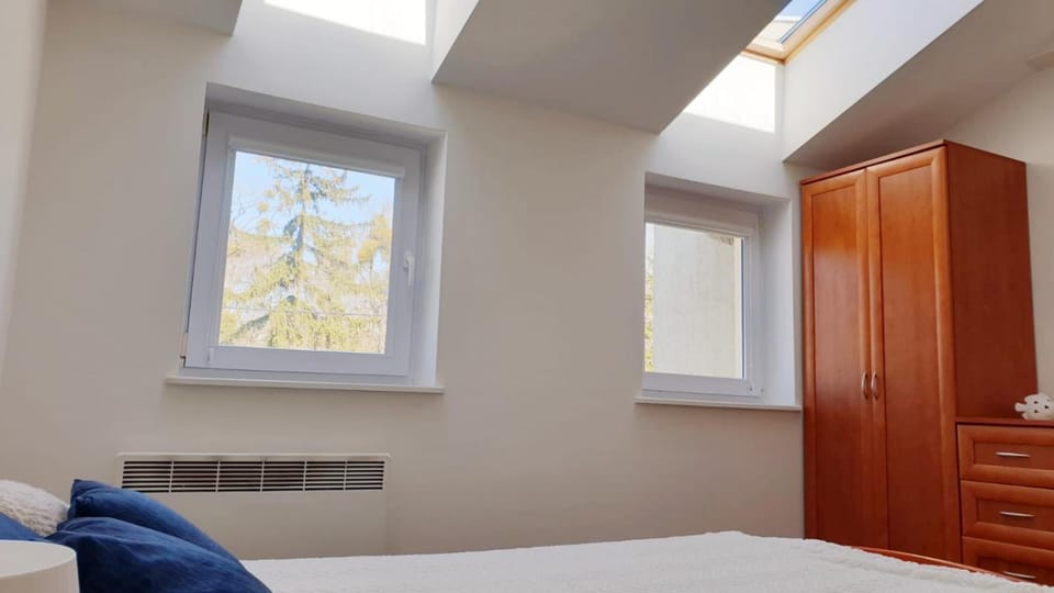 Bed, Photo of the whole room, Bedroom, internet, towels, wardrobe