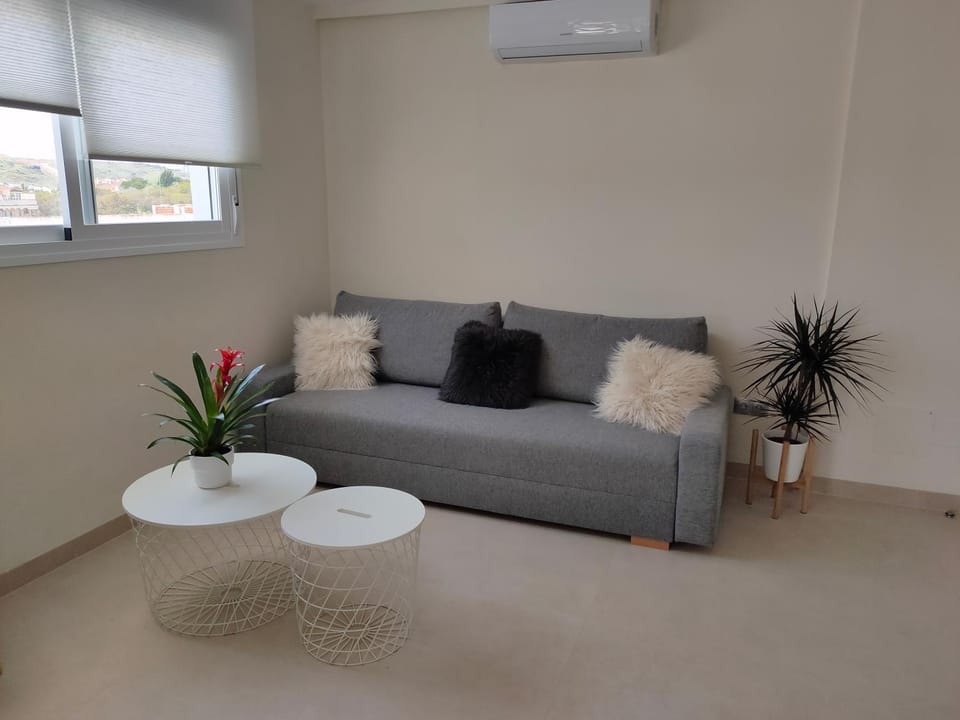 Living room, air conditioner