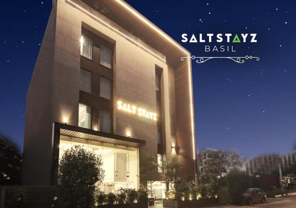 Property building, Facade/entrance, Night, Property logo or sign, Street view