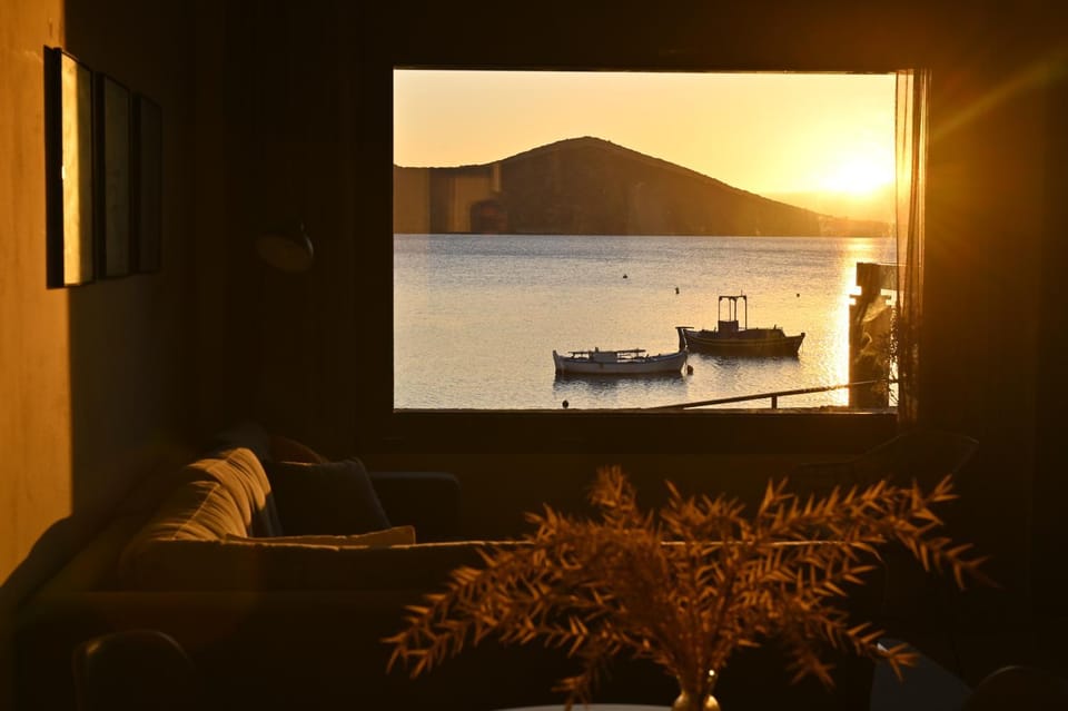 Living room, Sea view, Sunrise