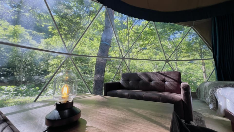 glampark Otaru Hanaemi Hokkaido Luxury tent in Sapporo