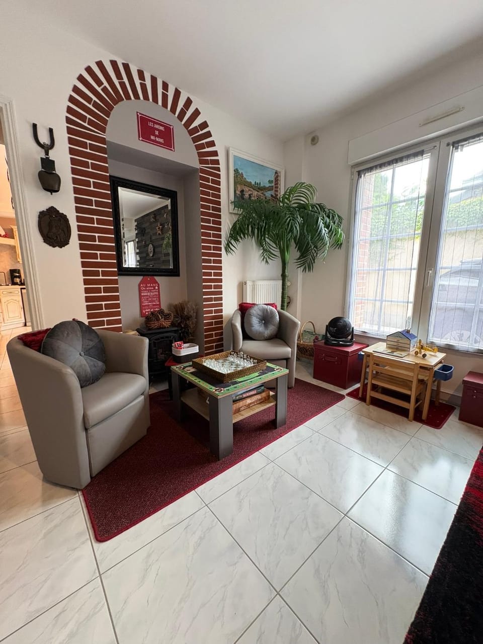JARDINS DE MA-MANS Magnifique Maison Cosy pour 8 personnes Centre du Mans et 24 Heures PARKING Privé Apartment in Le Mans