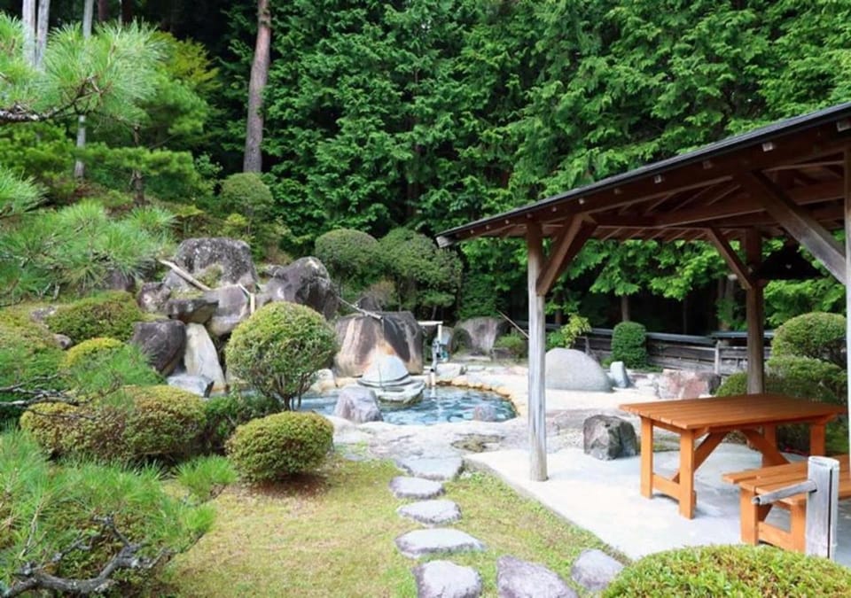 Natural landscape, Hot Spring Bath, Open Air Bath