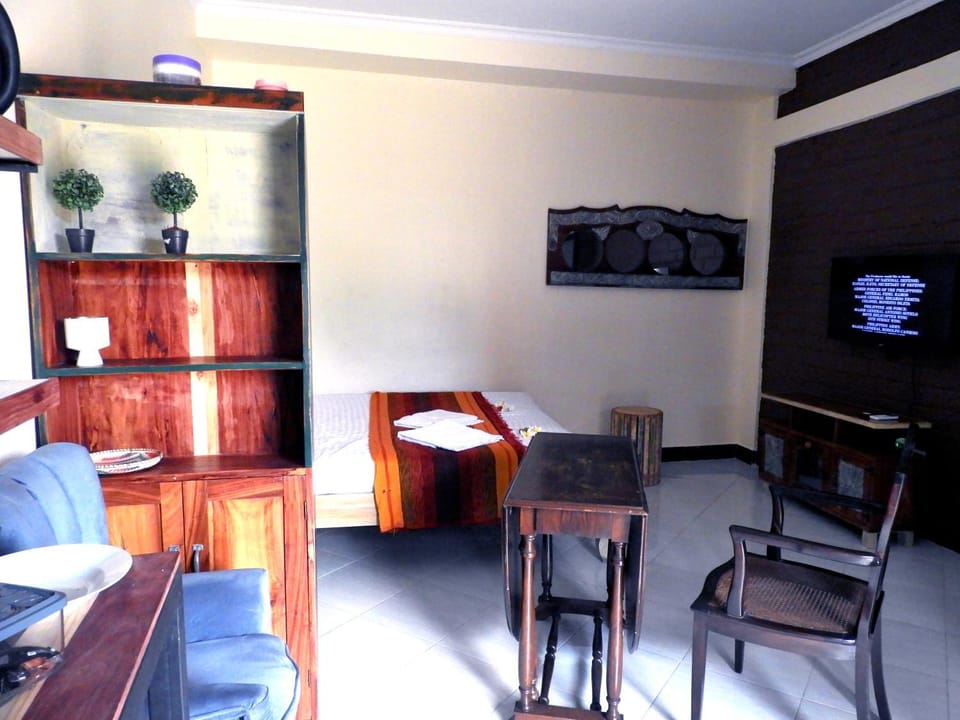 Bed, TV and multimedia, Seating area, Dining area