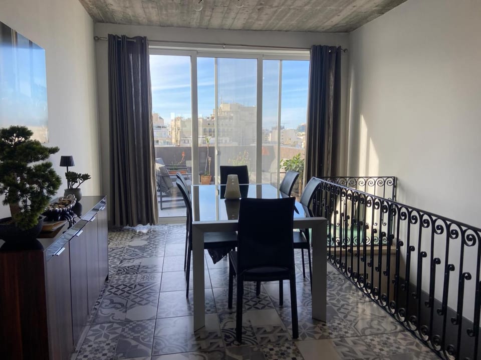Sliema Distant Seaview Penthouse Apartment in Sliema