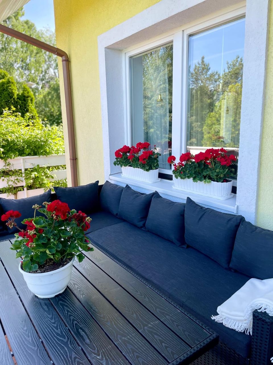 Day, Balcony/Terrace, Seating area