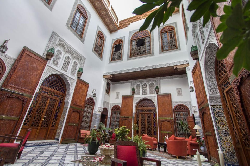 Patio, Day, Lobby or reception, Decorative detail