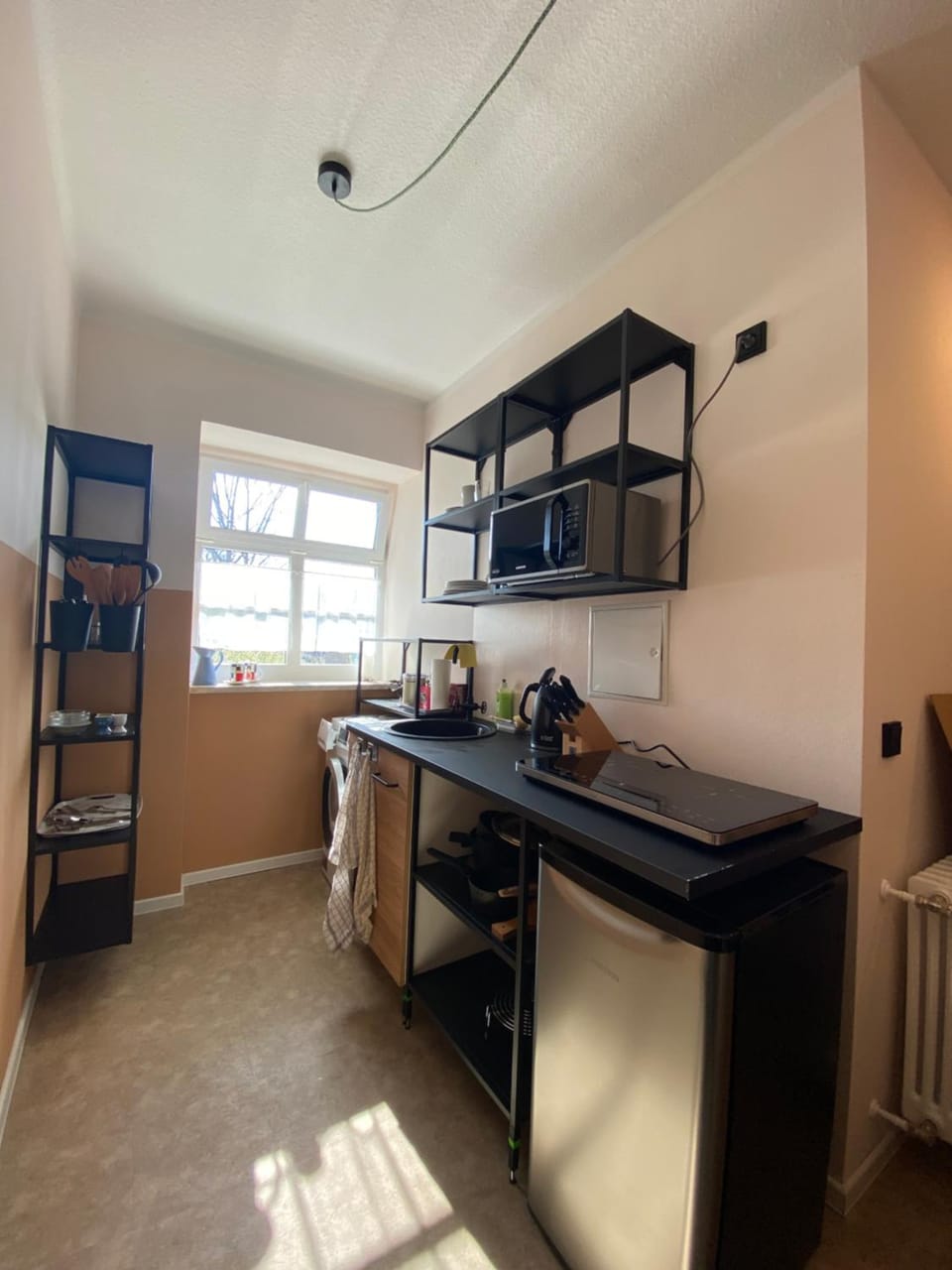 Kitchen or kitchenette, kitchen