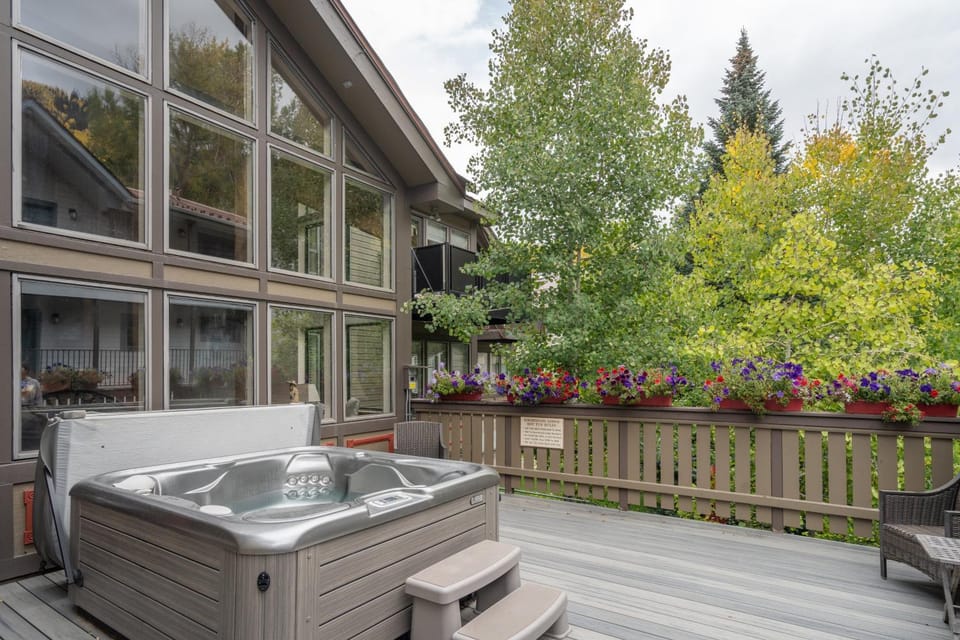 Big & Bright Hidden Gem with Garage, Hot Tub, Lux Kitchen condo Apartment in Telluride