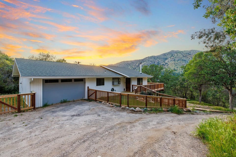 Property building, Sunset