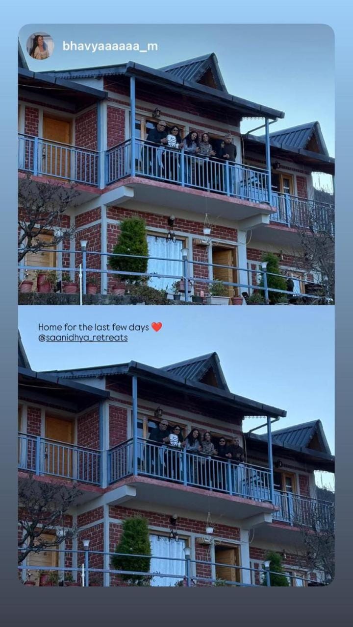 Property building, group of guests, group of guests