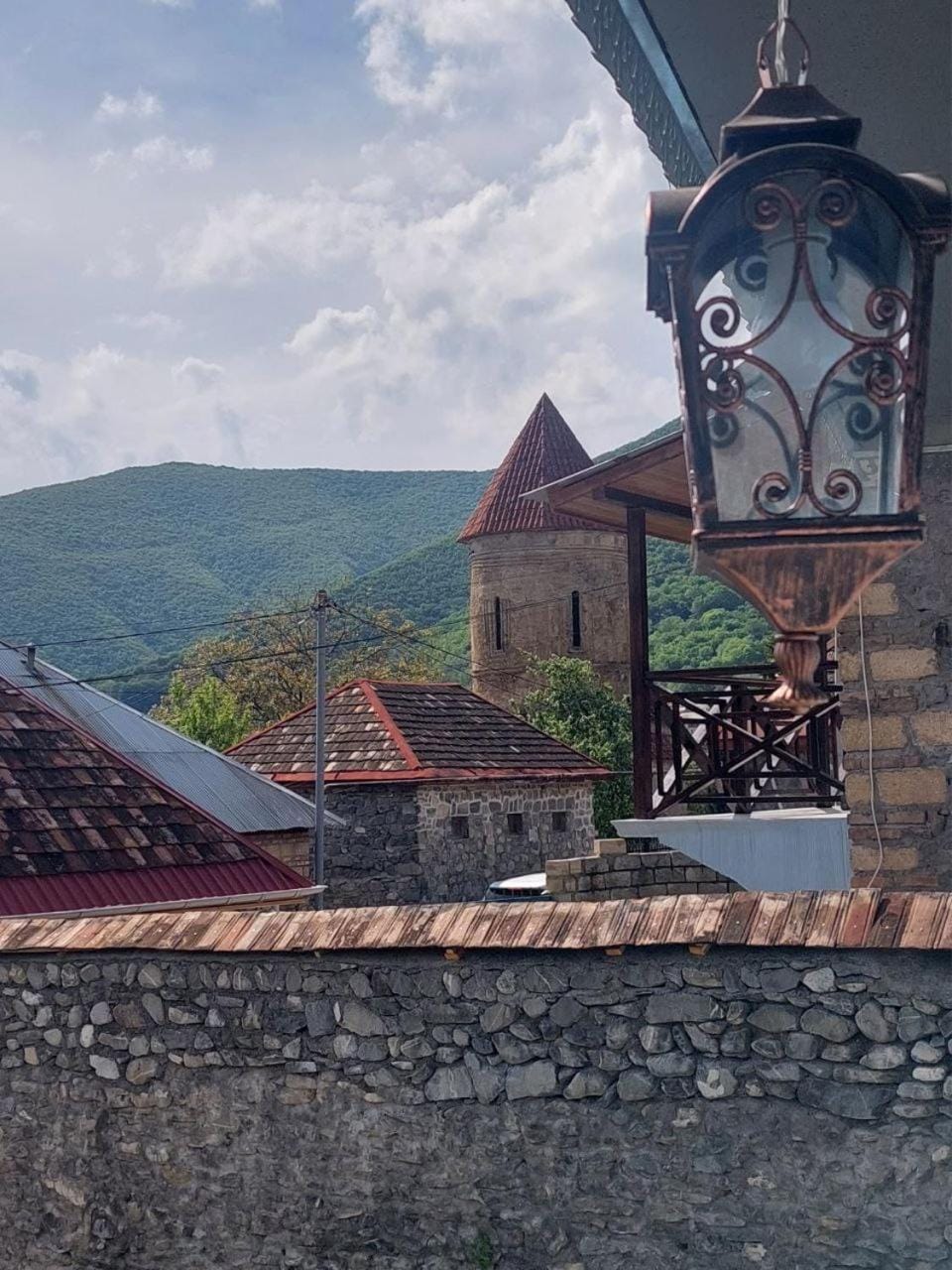 Day, Natural landscape, Place of worship, View (from property/room), Landmark view, Mountain view, Street view, Inner courtyard view