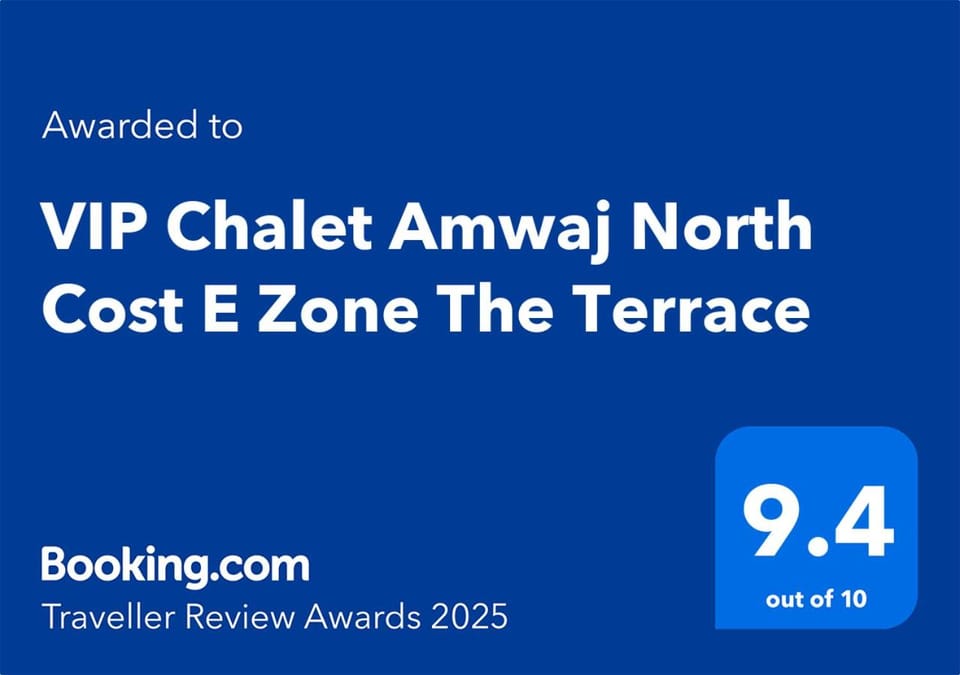 VIP Chalet Amwaj North Cost E Zone The Terrace Apartment in Egypt