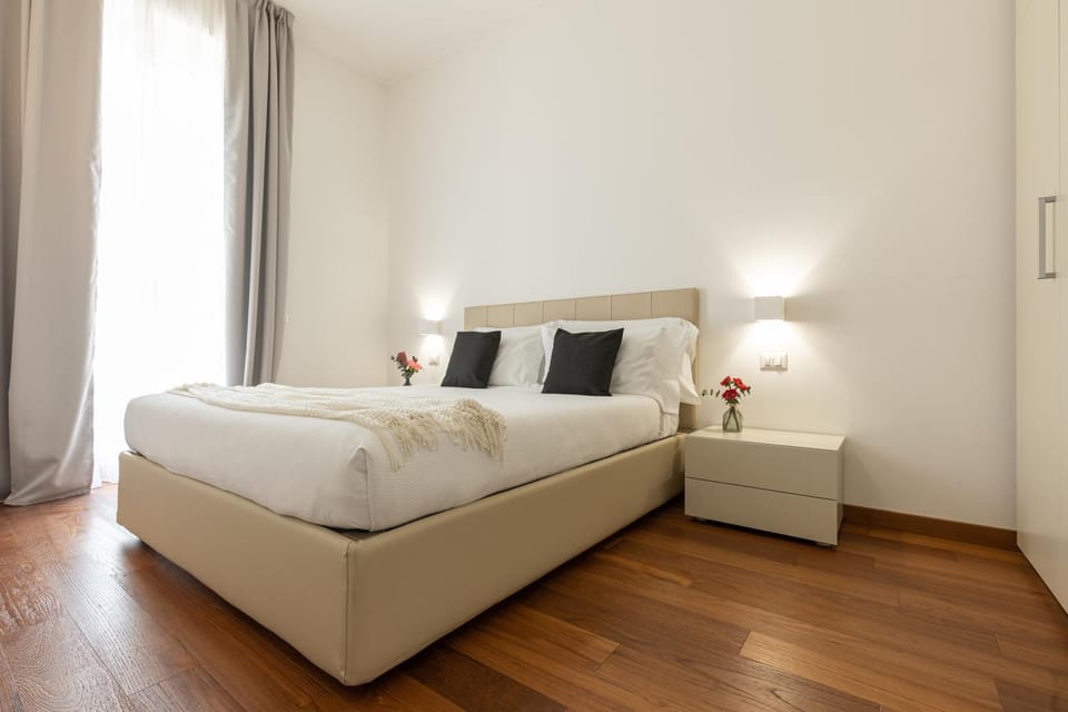 Bed, Photo of the whole room, Bedroom, wardrobe
