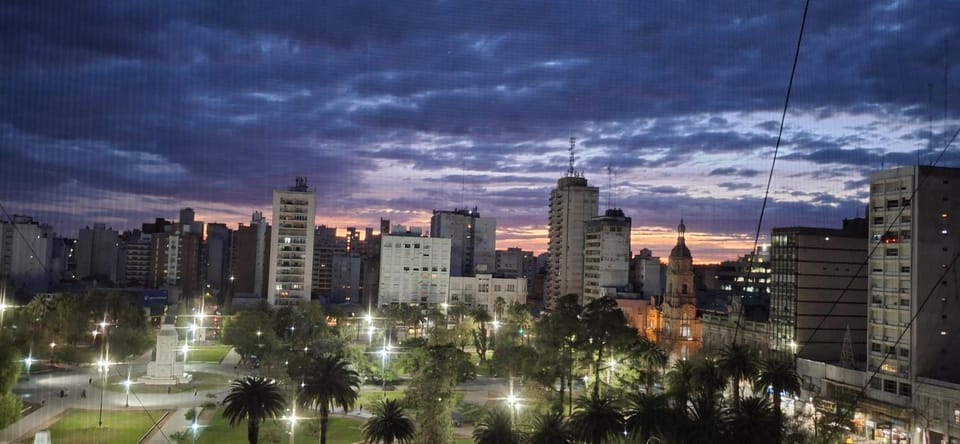 Night, City view