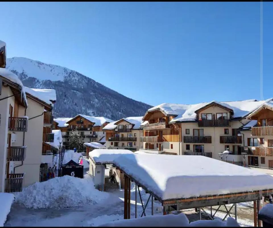 Day, Winter, Mountain view
