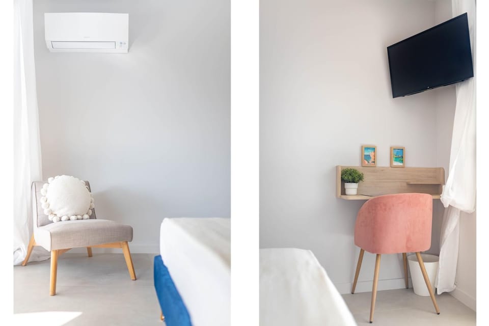 TV and multimedia, Seating area, Bedroom, air conditioner