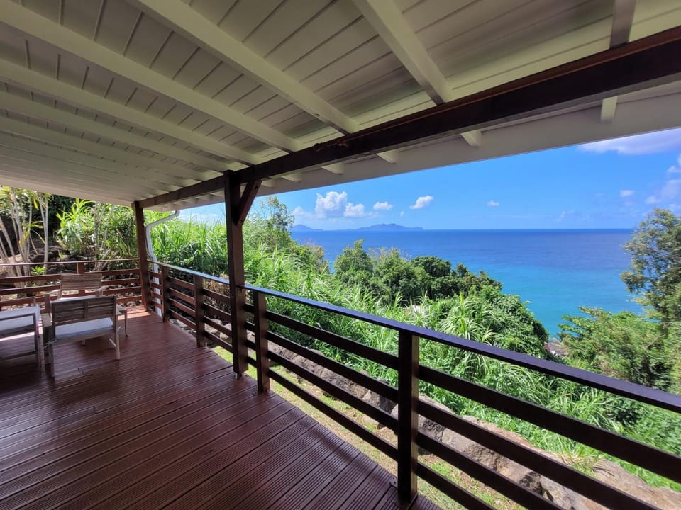 Patio, Day, Natural landscape, View (from property/room), Balcony/Terrace, Sea view