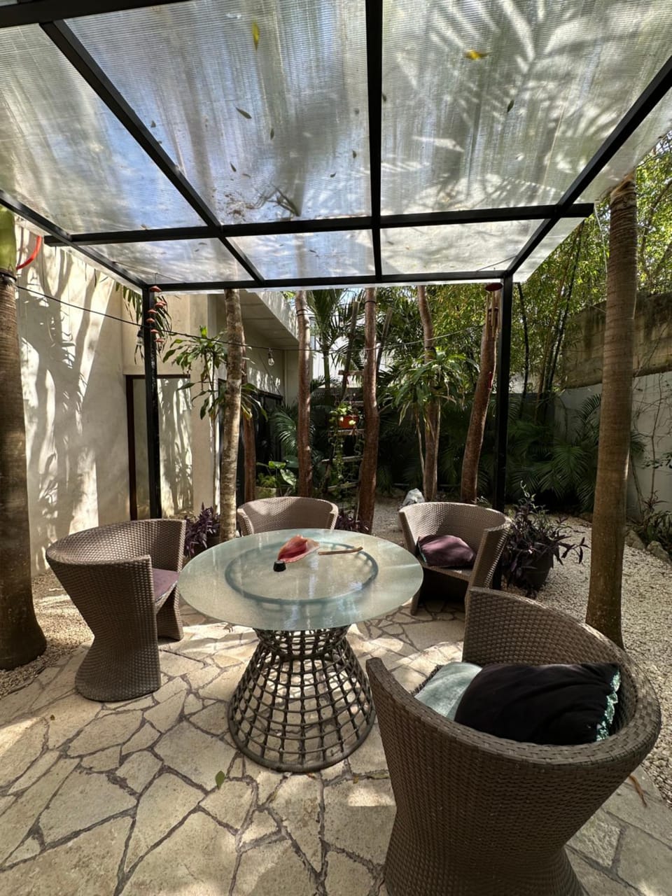 Patio, Day, Garden, Garden view