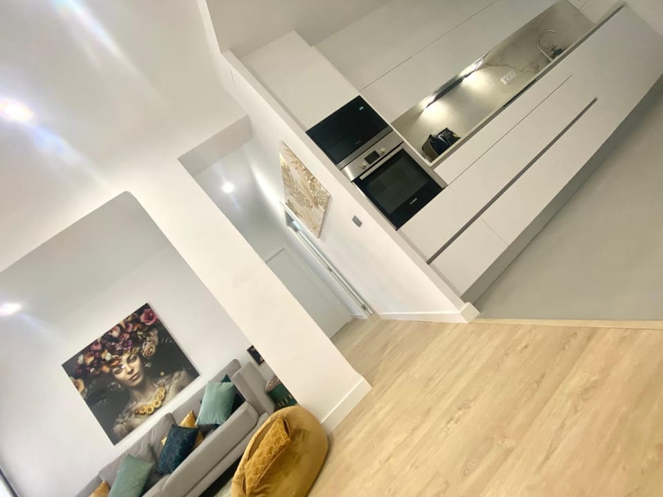 Kitchen or kitchenette, Living room