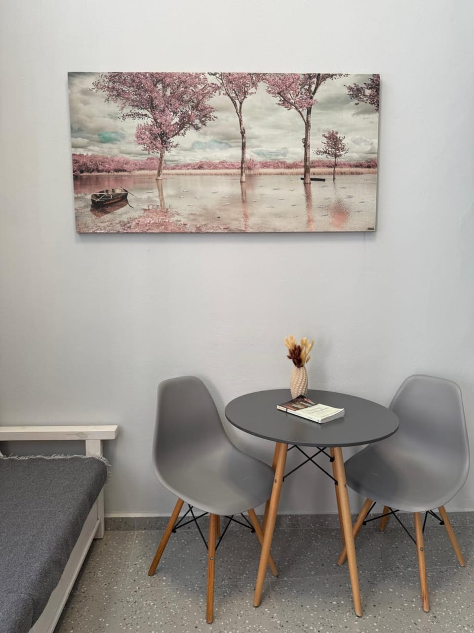 Living room, kitchen