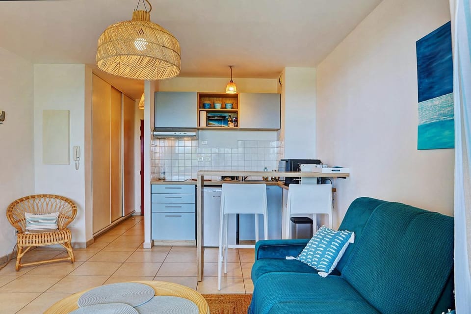 Le Blue Lagoon - apt T2 Cap Homard House in Saint-Paul