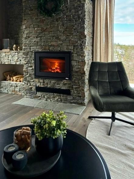 Brand new cabin on the sunny side of Gaustatoppen with a beautiful view Cabin in Viken, Norway