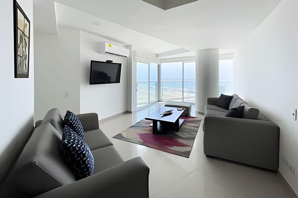 2 Bedrooms Morros. Sea view and beach access Apartment in La Boquilla