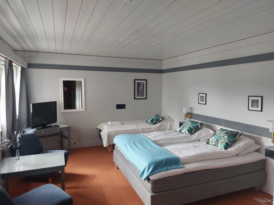 Bed, TV and multimedia, Living room